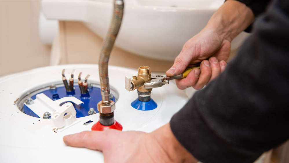 Water heater repair service by T&S Plumbing in Midvale Utah